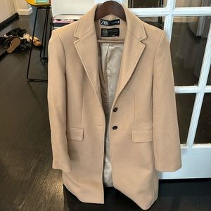Zara Peacoat Small